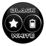 Logo of Flat Black and White Icon Pack android Application 